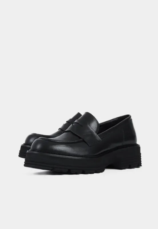 Isola Chunky Loafer Black Bukela