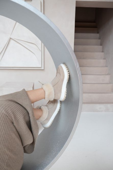 Hovedbilde Nissa Fôret Vintersko Beige Babouche