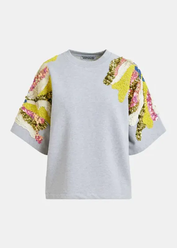 Jadda Embroidered Sweatshirt Essentiel Antwerp