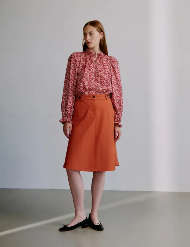 Becca Skirt Sienna Burnt Orange APOF