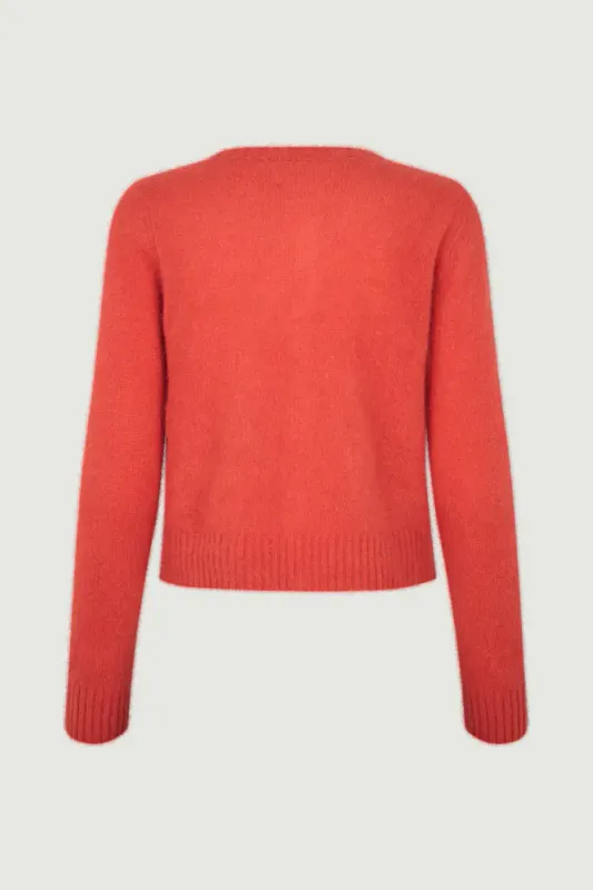 Olle Knit Cardigan Sorbet Six Ámes