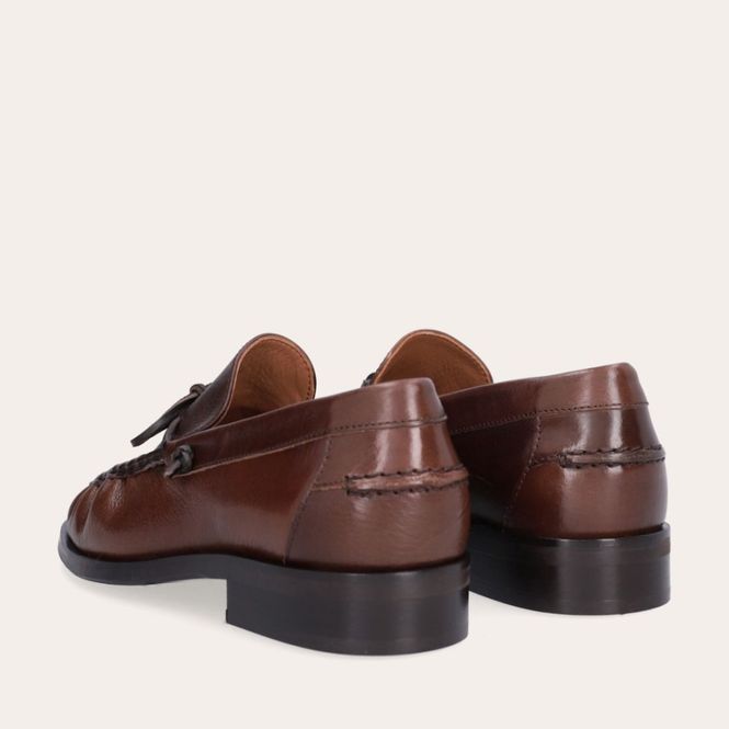 Hovedbilde A9031 Bark Brown Loafer Billi Bi