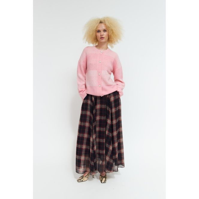 Hovedbilde Odellecras Skirt Bordeaux Check Cras