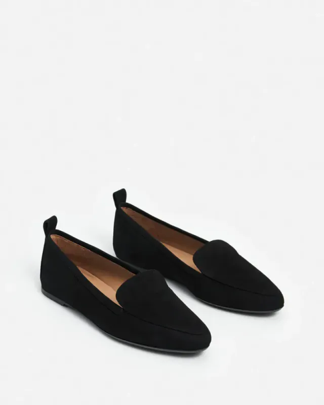 Cajsa Suede Loafer Fra Flattered