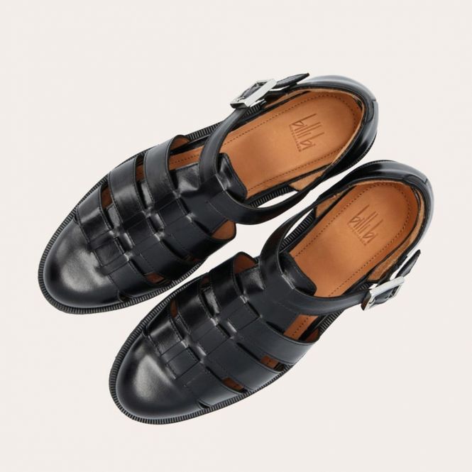 Hovedbilde Billi Bi A6315 Fisherman Sandal Svart Skinn