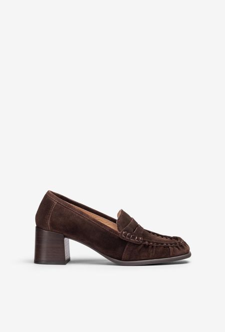 Hovedbilde Leavit Loafer Med Hæl Walnut Unisa