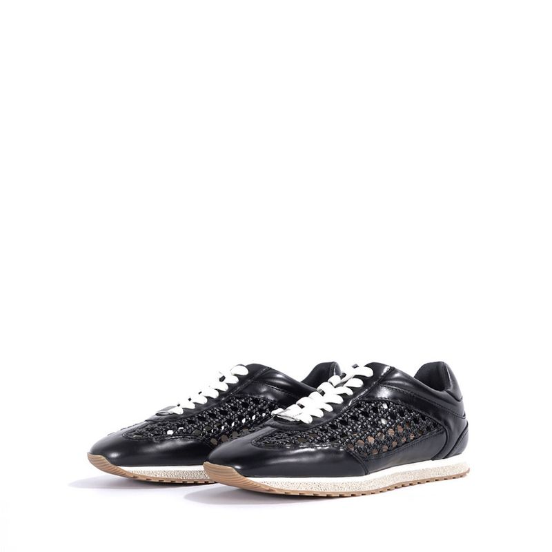 2011 Woven Nero Amber Sneaker Laura Bellariva