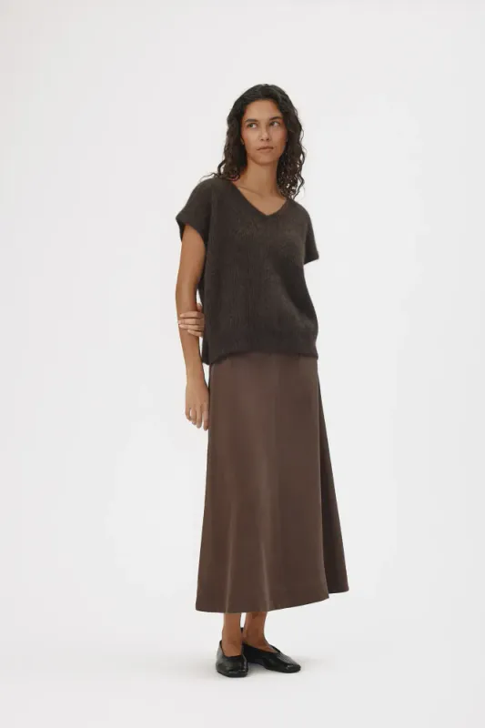 Henrietta Skrit Espresso Brown Six Ámes