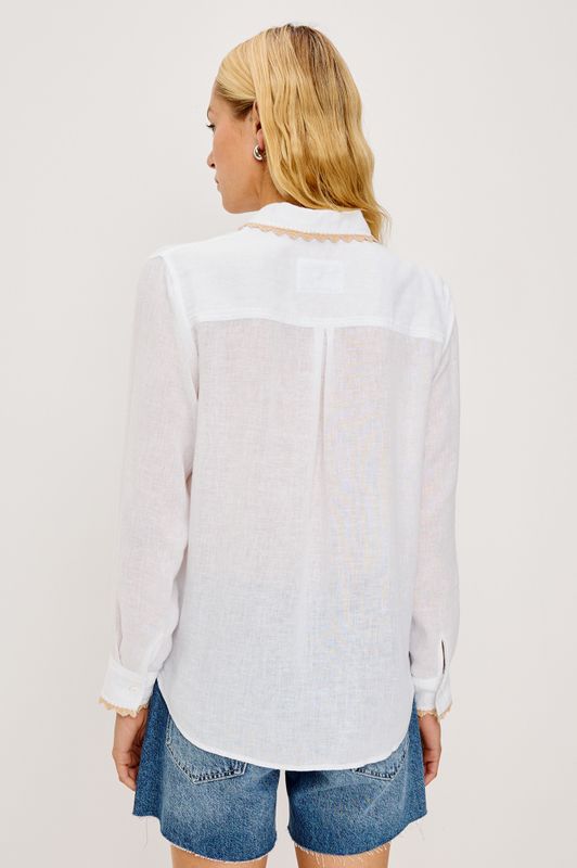 Saya White Shirt Rails 