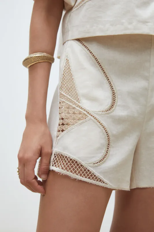 Brest Short Beige Suncoo Paris