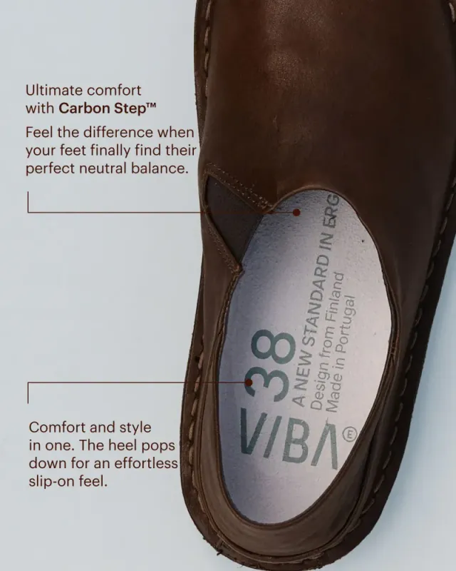 Zuma Leather Cocoa Brown Viba