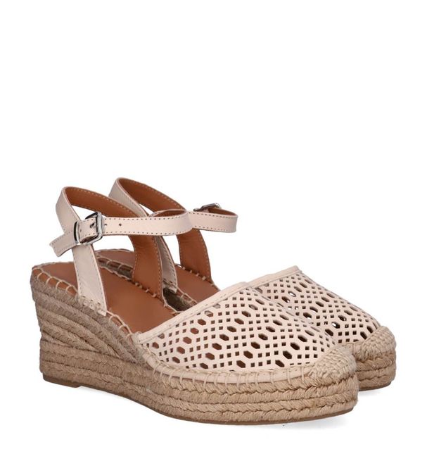 Hovedbilde A8611 Off White Nappa Espadrilles Billi Bi