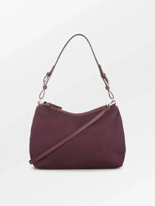 Hovedbilde Suede Ginni Medi Bag Fig Red Beck Söndergaard