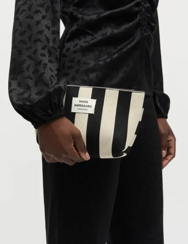 Knit Stripe Hot Make-Up Bag Mads Nørgaard