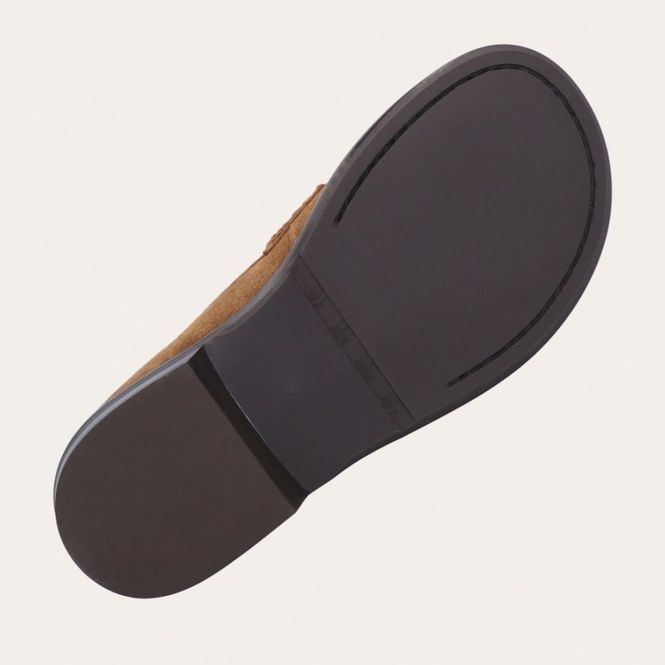Hovedbilde A9010 Tabac Babysilk Suede 555 Loafer Billi Bi