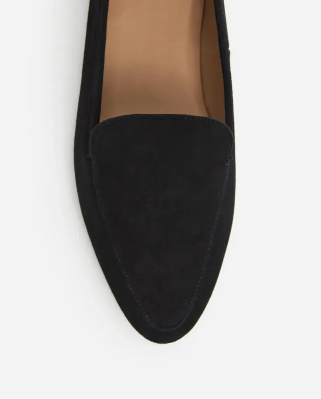 Cajsa Suede Loafer Fra Flattered