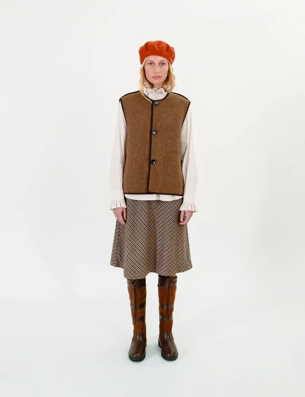 Runa Vest Double Wool APOF