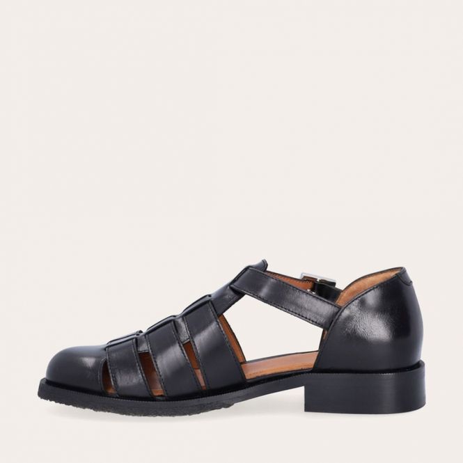 Hovedbilde Billi Bi A6315 Fisherman Sandal Svart Skinn