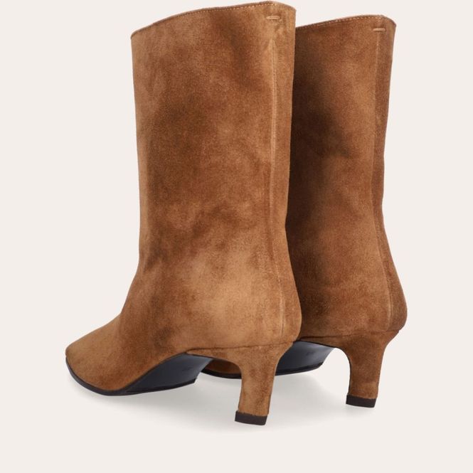 Hovedbilde B1320 Tabac Babysilk Suede Booties Billi Bi